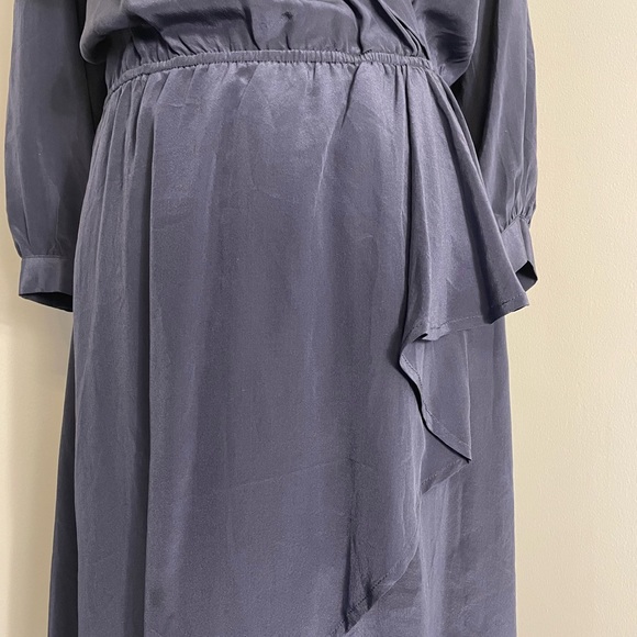 New S.Y.L.K. dark blue navy Midi dress size L - Picture 7 of 11